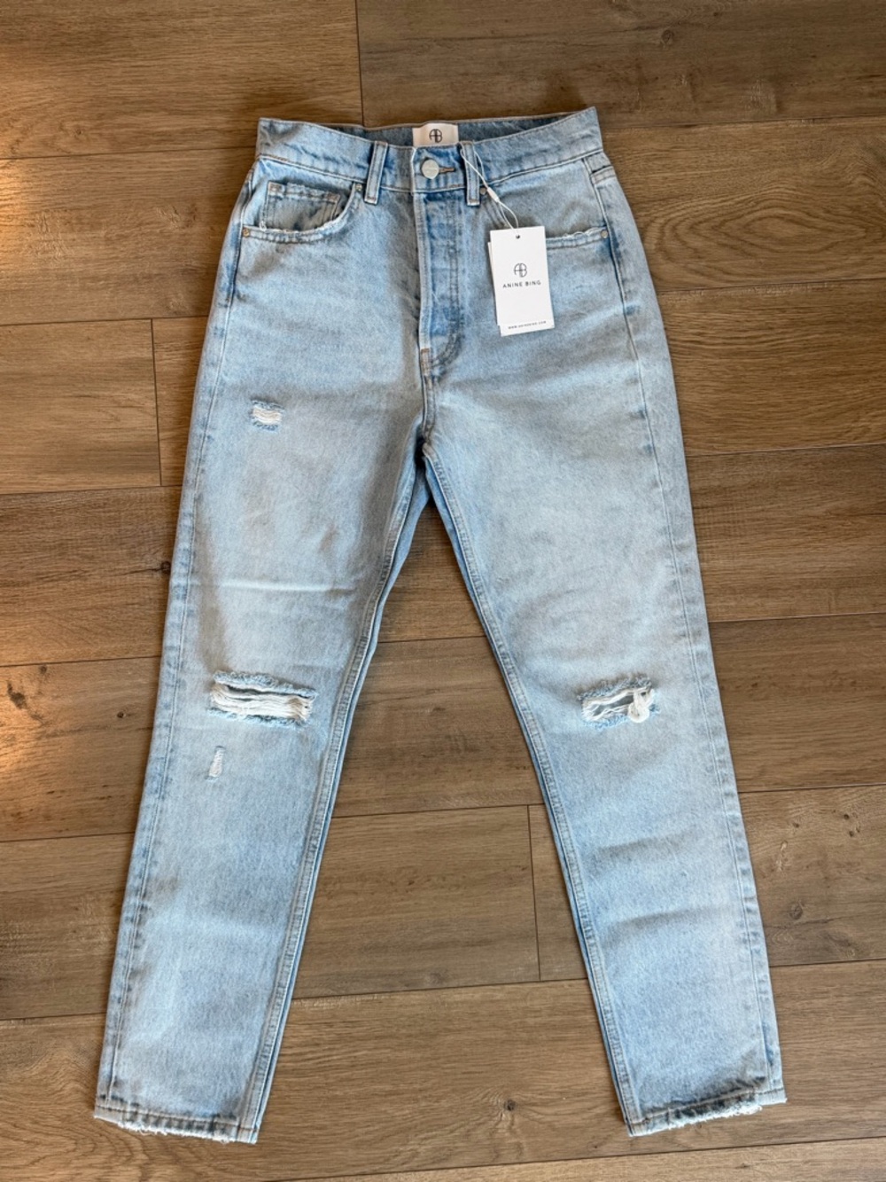 Anine Bing Sonya High Rise Ankle Slim Jeans 🤍 Size 26 | NWT (new with tags)